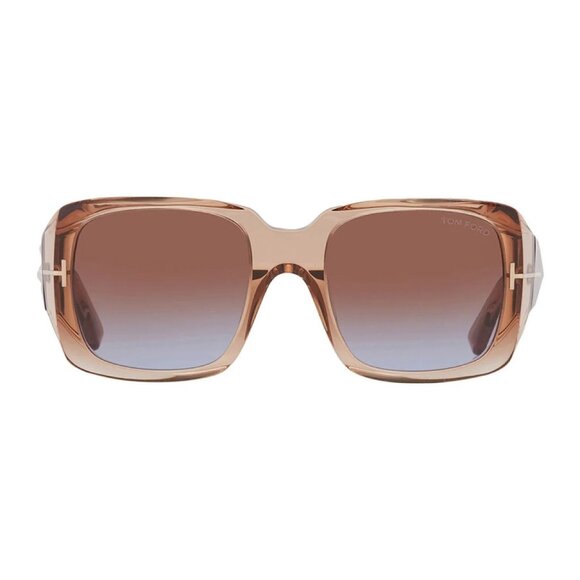 NEW TOM FORD WOMEN BROWN SUNGLASSES - Picture 2 of 3